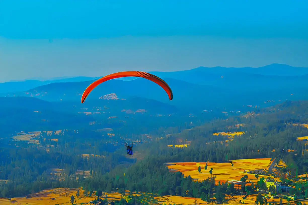 Kashmir Adventure tour package with paragliding