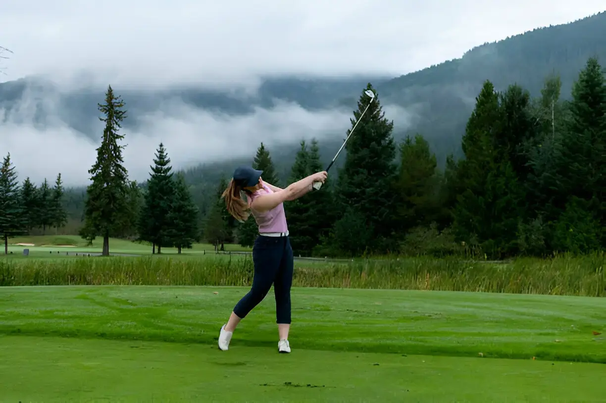 Golfing