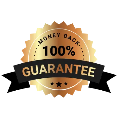 100% Guarantee badge